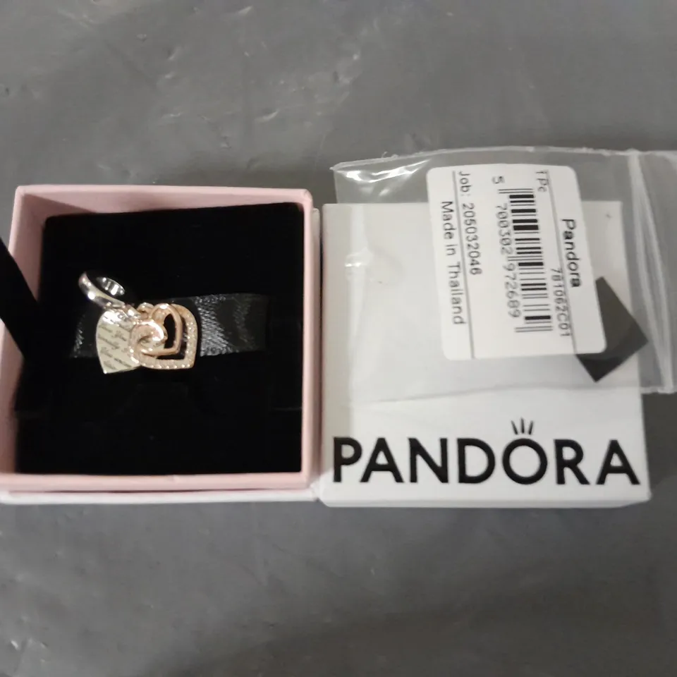 PANDORA HEART MESSAGE CHARM