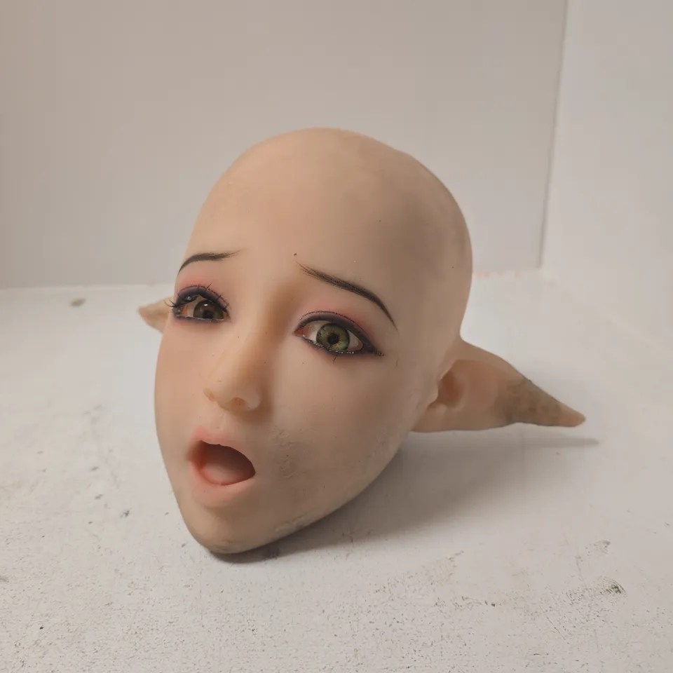 SILICONE FANTASY ELF MANNEQUIN HEAD