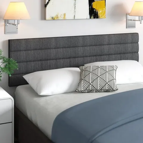 BOXED ELOISE UPHOLSTERED HEADBOARD