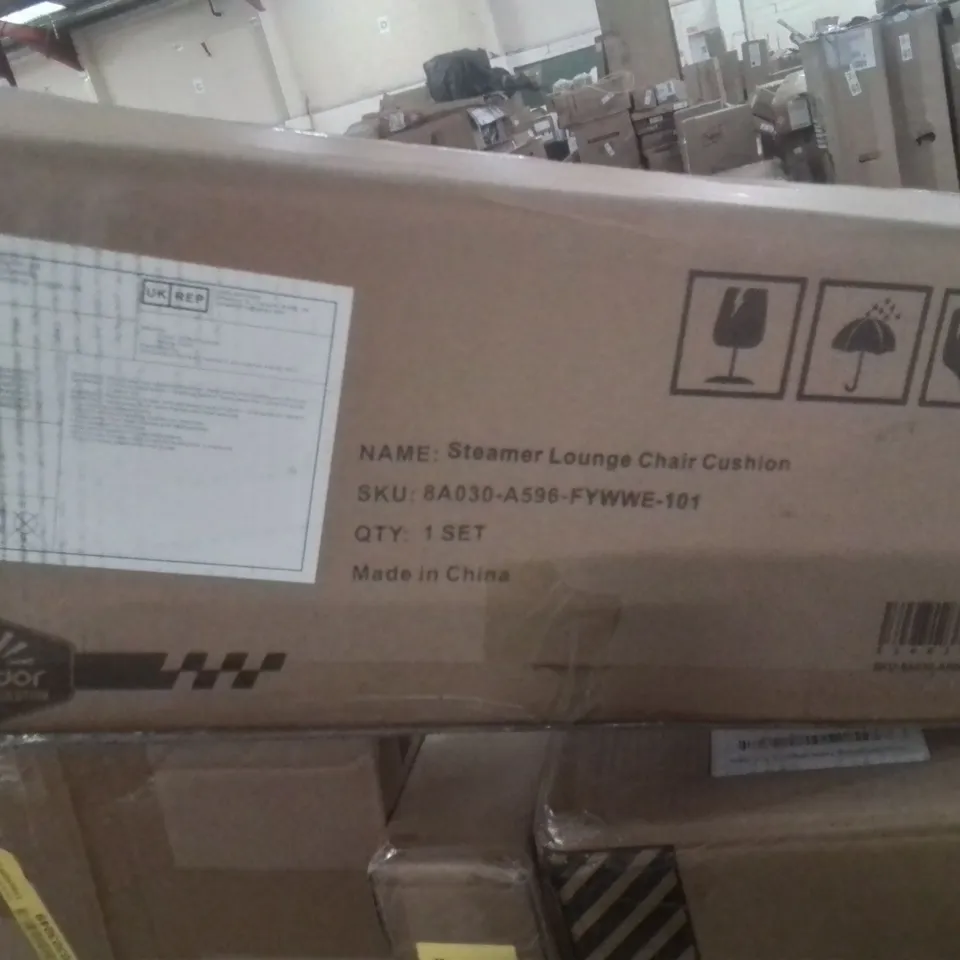 BOXED STEAMER LOUNGE CHAIR CUSHION (1BOX)