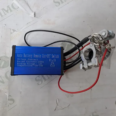AUTO BATTER KILL SWITCH WITH KEYS