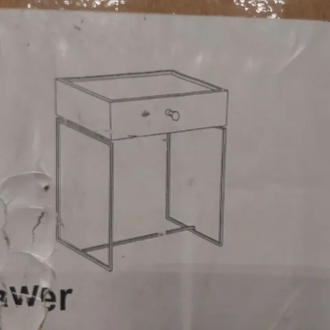 BOXED ATKIN & THYME JENSEN BEDSIDE DRAWER