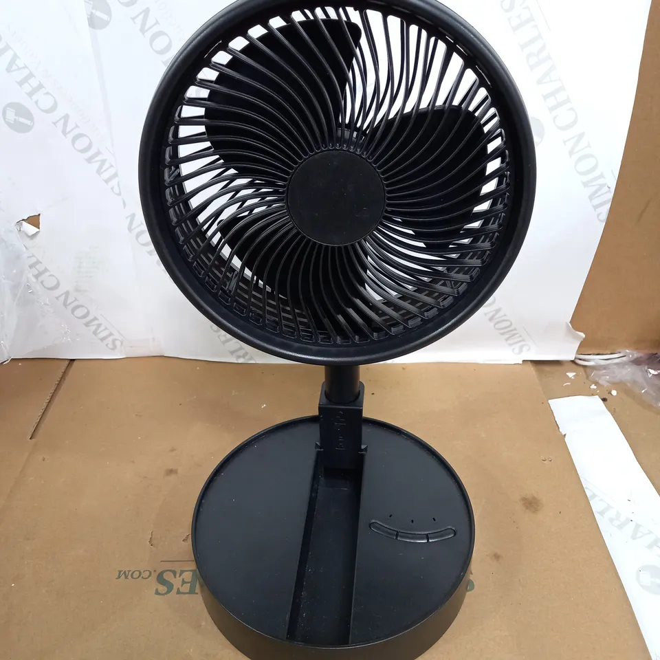 MY FOLDAWAY FLOOR & TABLE FAN - BLACK