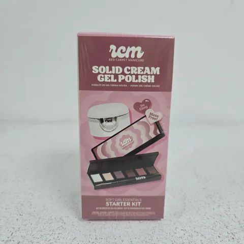 BOXED AND SEALED LCM SOLID CREAM POLISH STARTER KIT