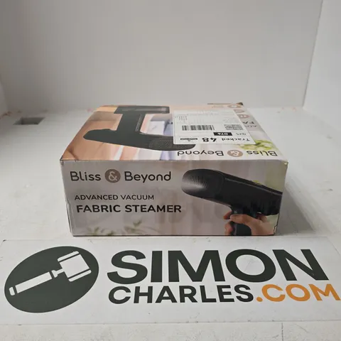 BOXED BLISS & BEYOND ADVANCED VACUUM FABRIC STEAMER