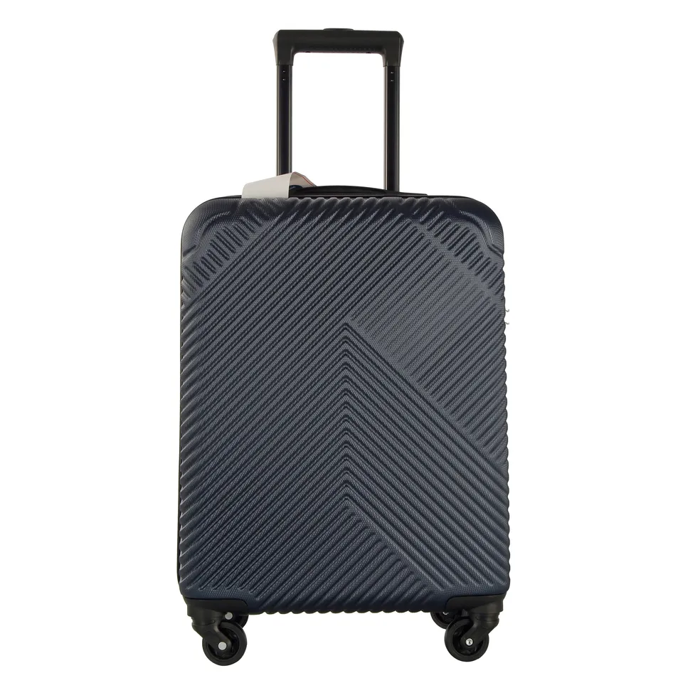 BOXED NEO BLACK HARD SHELL LUGGAGE SUITCASE (1 BOX)