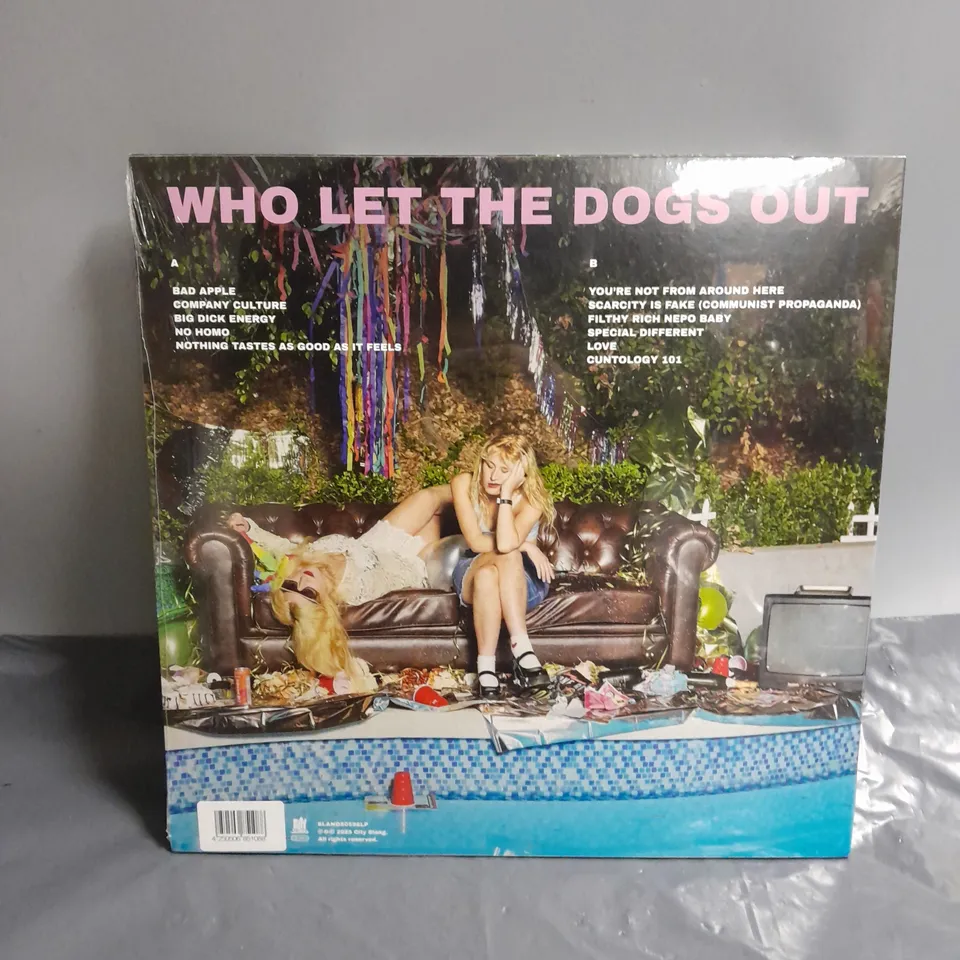 SEALED LAMBRINI GIRLS – WHO LET THE DOGS OUT VINYL 