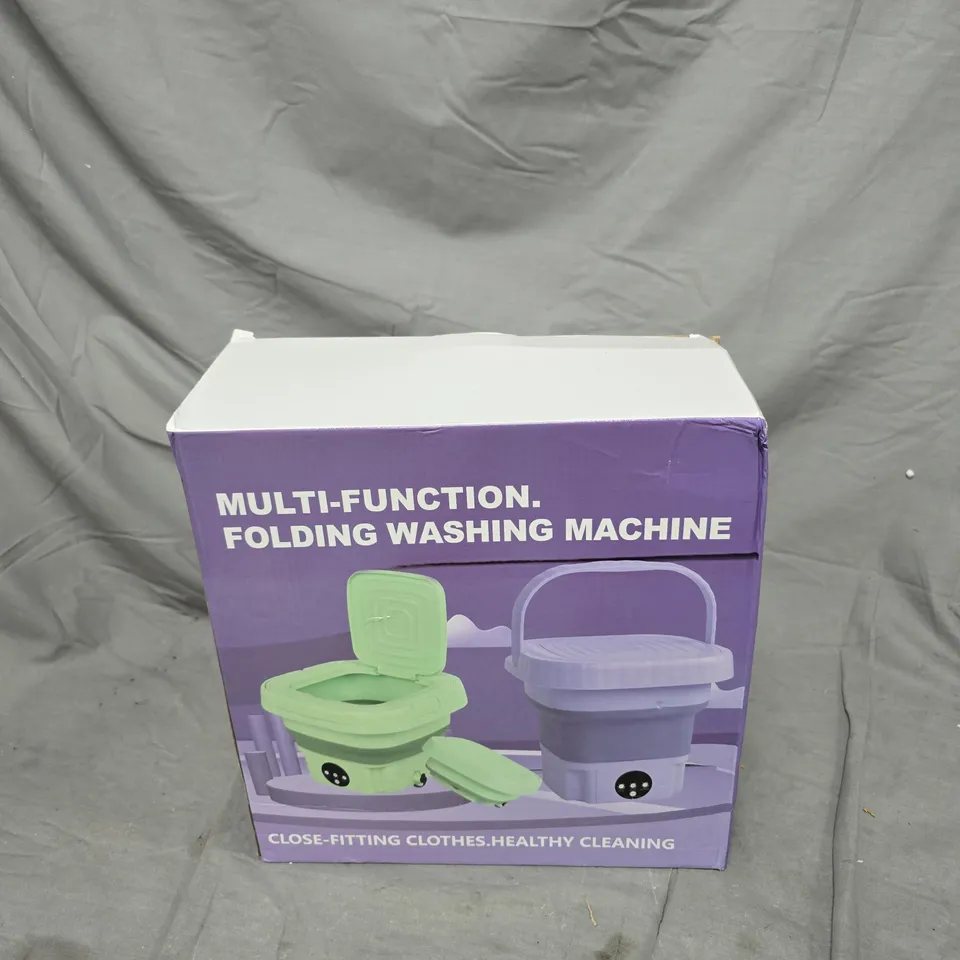 MULTI-FUNCTION FOLDING WASHING MACHINE – MINI PORTABLE WASHER
