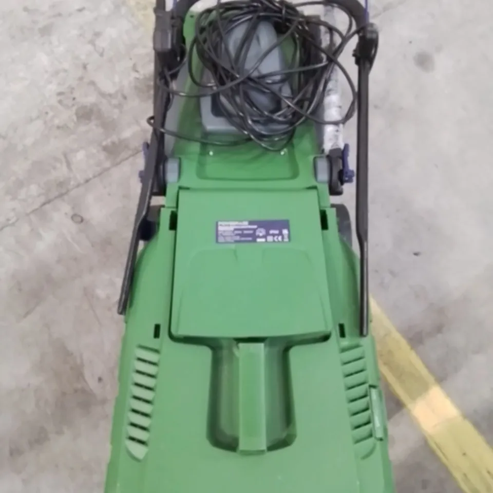 POWERBASE CORDED 1600W 220-240V ROTARY LAWN MOWER