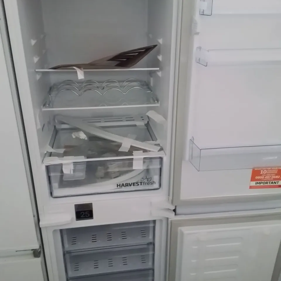 BEKO 50:50 INTEGRATED FROST FREE FRIDGE FREEZER //WHITE