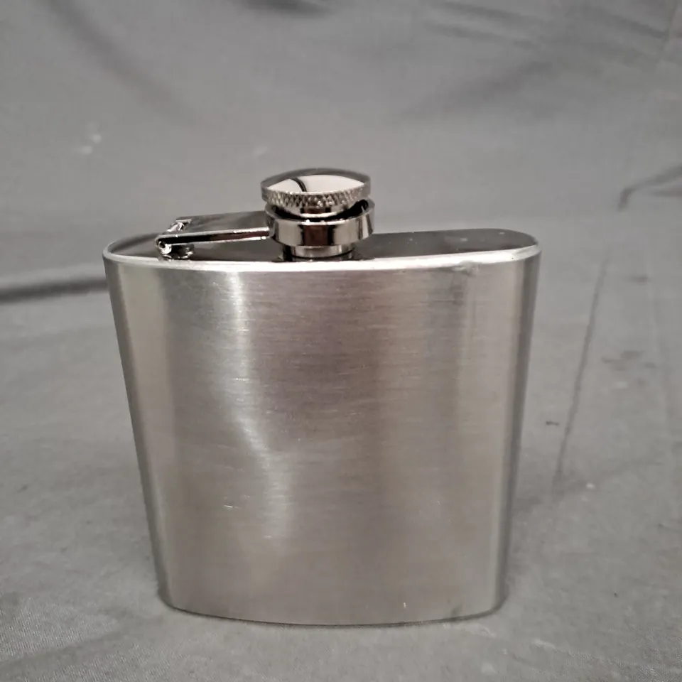 LARGE BOX OF APPROX 50 ASSORTED STAINLESS STEEL HIP FLASKS