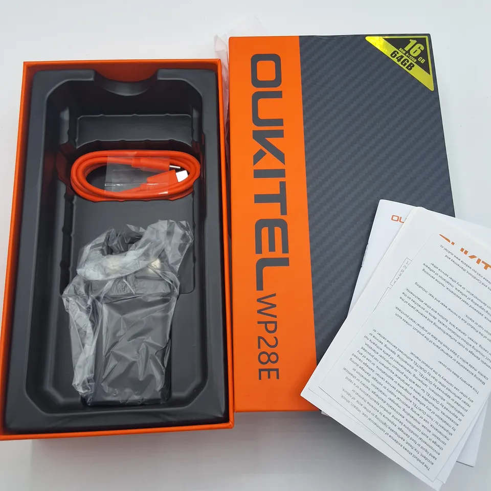 BOXED OUKITEL WP28 4+12GB 64GB DIGITAL PHONE IN BLACK 