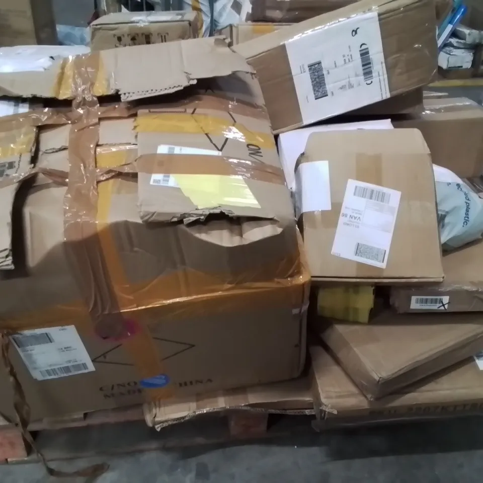 PALLET CONTAINING VARIOUS ASSORTED BOXED HOUSEHOLD/ELECTRONIC/MECHANICAL ITEMS 