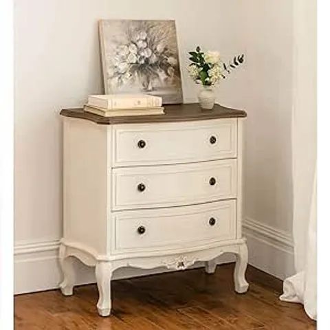 BRAND NEW BOXED HOMESDIRECT365 ANNAELLE ANTIQUE FRENCH STYLE CHEST