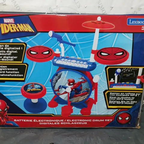 SPIDERMAN ELECTRONIC DRUM SET  