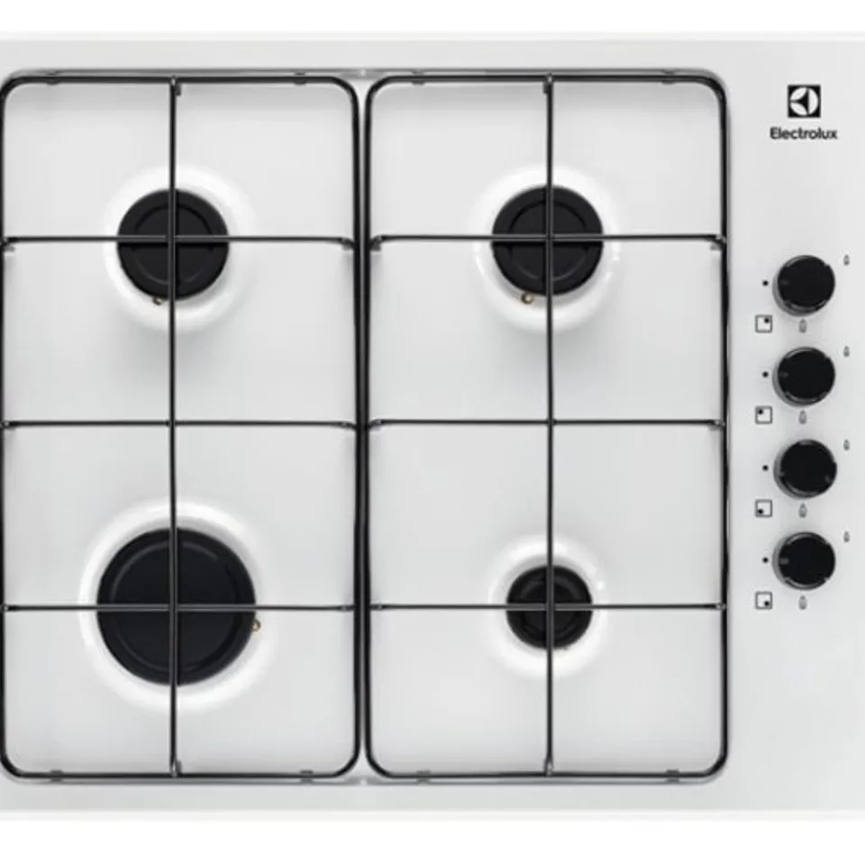 ELECTROLUX KGS6404W WHITE BUILT-IN 59.5 CM GAS 4 ZONE(S)