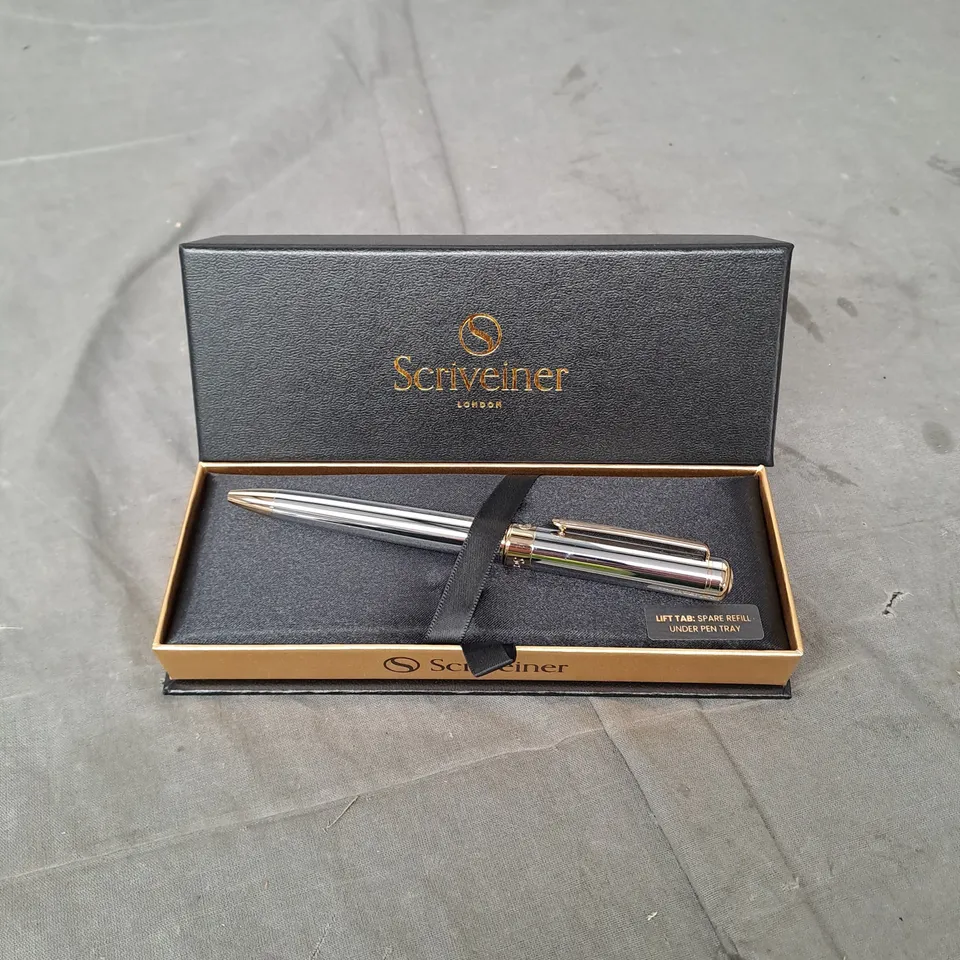 BOXED SCRIVEINER ROLLERBALL PEN 