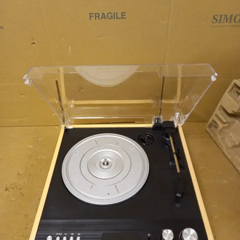 VICTROLA EASTWOOD 3-SPEED BLUETOOTH TURNTABLE