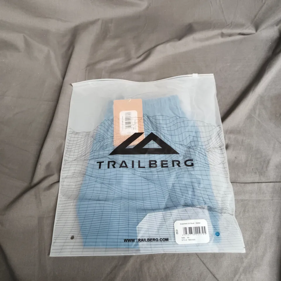 TRAILBERG ESSENTIALS 2.0 SHORT – BLUE (SIZE XS)