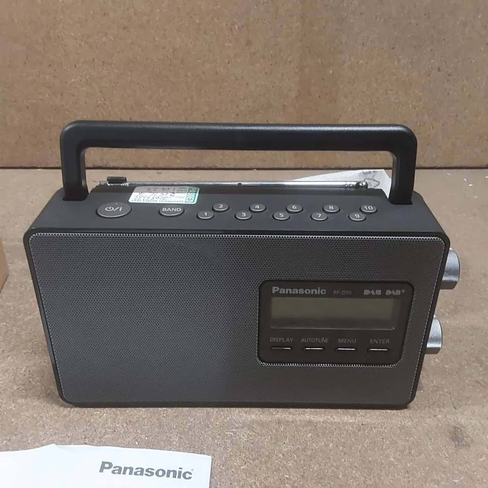 BOXED PANASONIC DAB+ RF-D10 RADIO