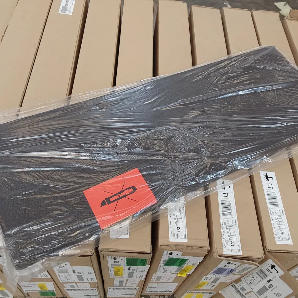 TWO BOXED SEAT CUSHIONS - FOR ELSTON HALLWAY SET