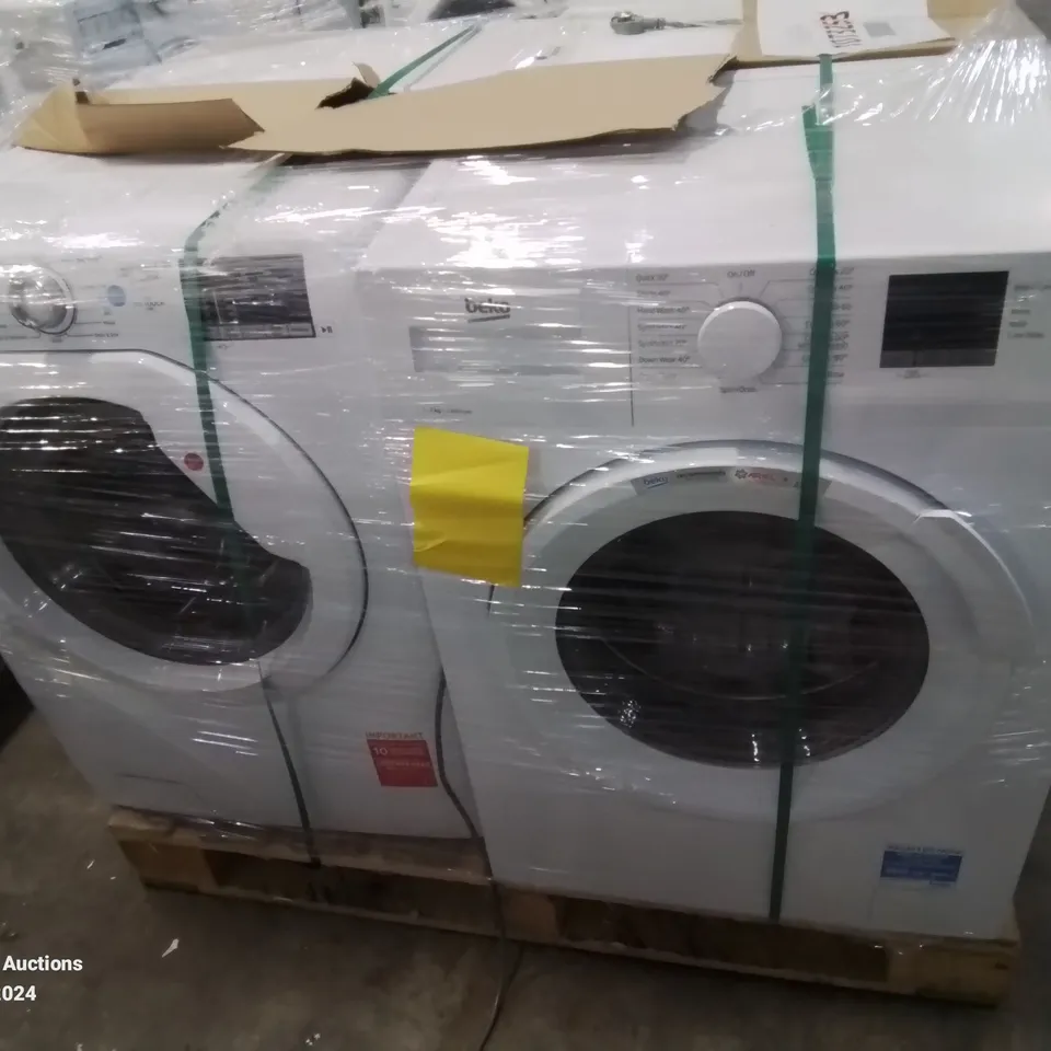 PALLET OF APPROXIMATELY 4 UNPROCESSED RAW RETURN WHITE GOODS TO INCLUDE;