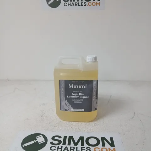 MINIMIL NON-BIO LAUNDRY LIQUID – LARGE PLASTIC BOTTLE 5L
