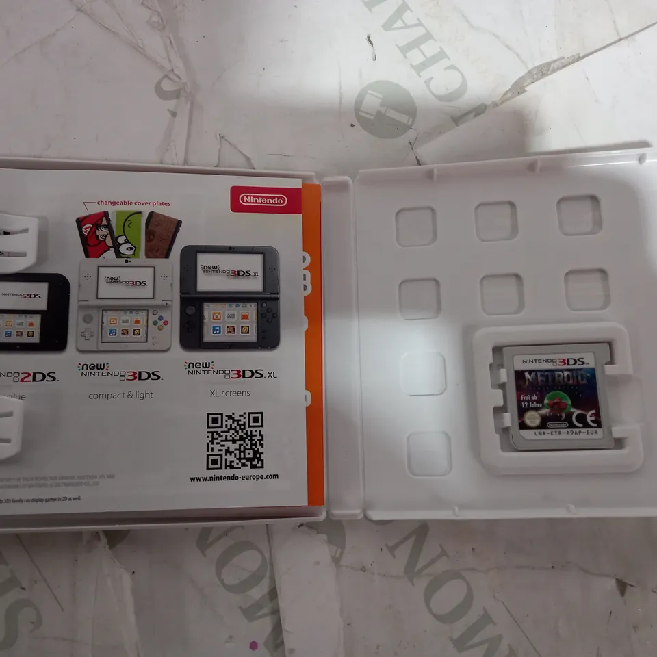 LOT OF 5 NINTENDO 3DS GAMES TO INCLUDE MARIO AND LUIGI, METROID AND SUPER MARIO BROS 2