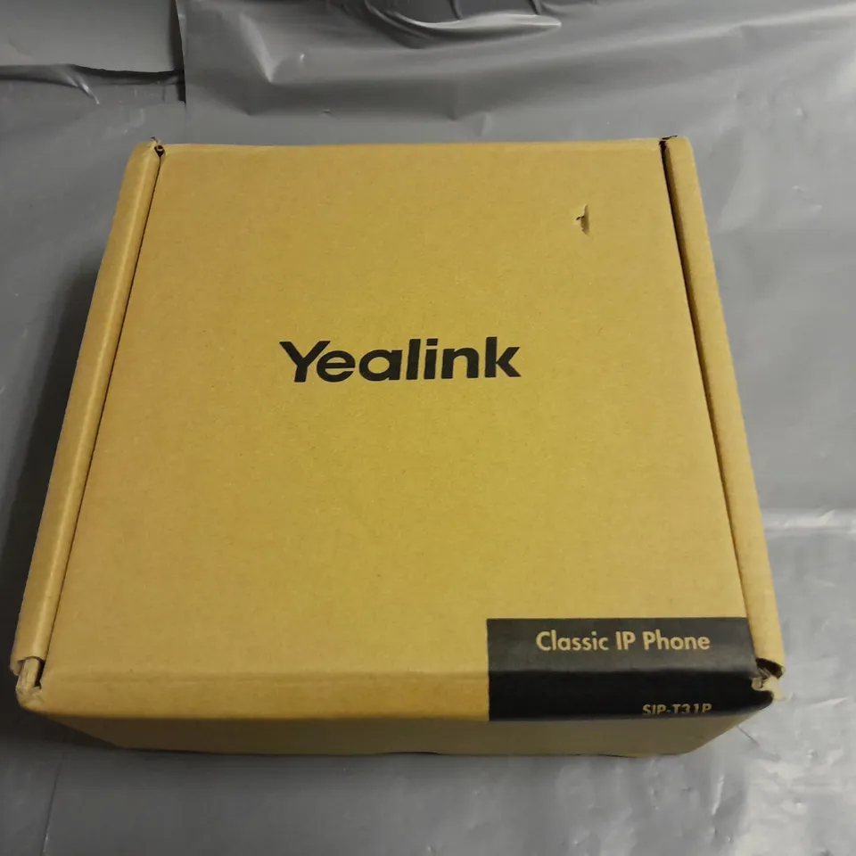 BOXED YEALINK CLASSIC IP PHONE - SIP-T31P