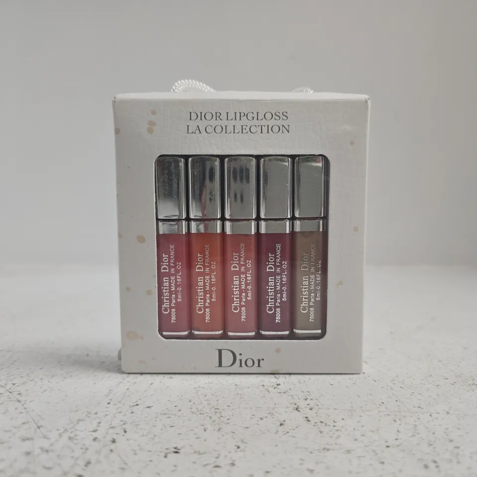 DIOR LIP GLOSS LA COLLECTION (5 X 5ML)