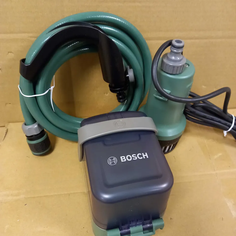 BOSCH CORDLESS RAINWATER PUMP 