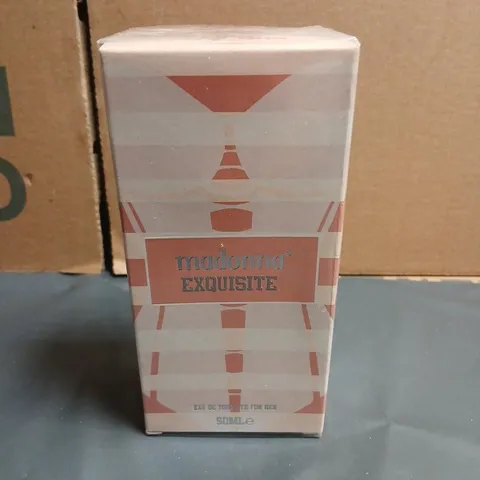 BOXED AND SEALED MADONNA EXQUISTITE EAU DE TOILETTE 50ML 