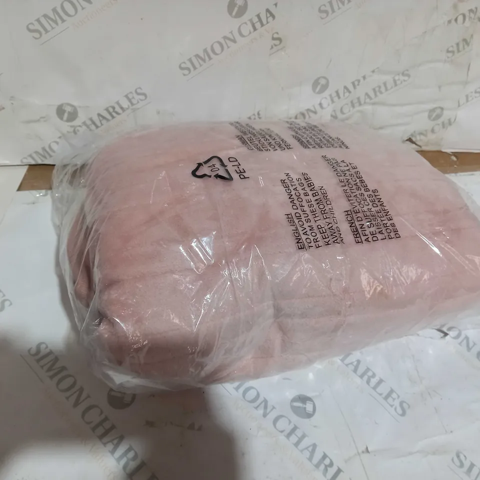 COZEE HOME VELVETSOFT HEATED THROW IN PINK