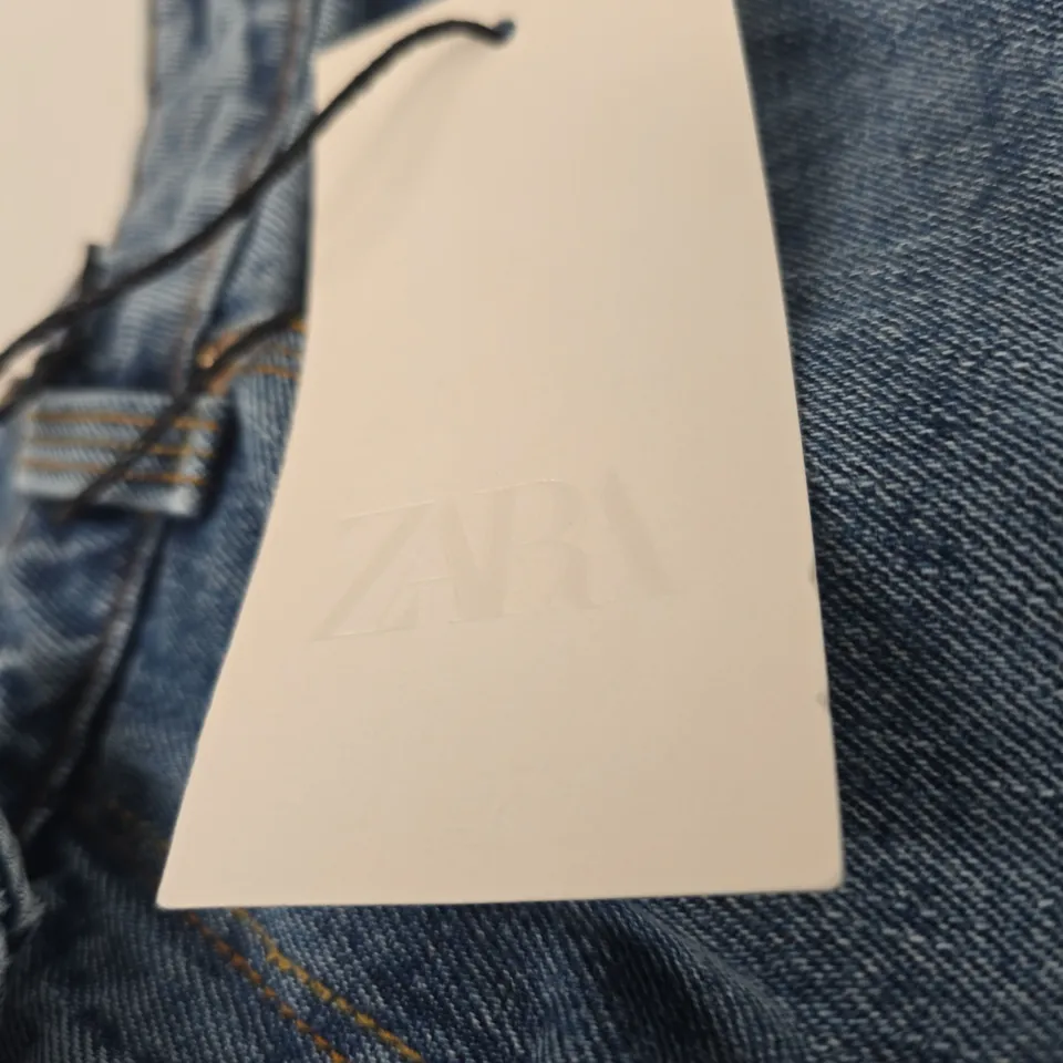 ZARA WOMEN'S BLUE DENIM JEANS – UK 12 (EU 40) WITH TAGS