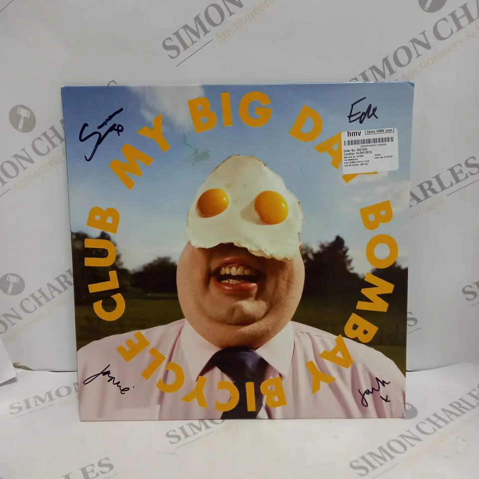 BOMBAY BICYCLE CLUB - MY BIG DAY SIGNED VINYL 