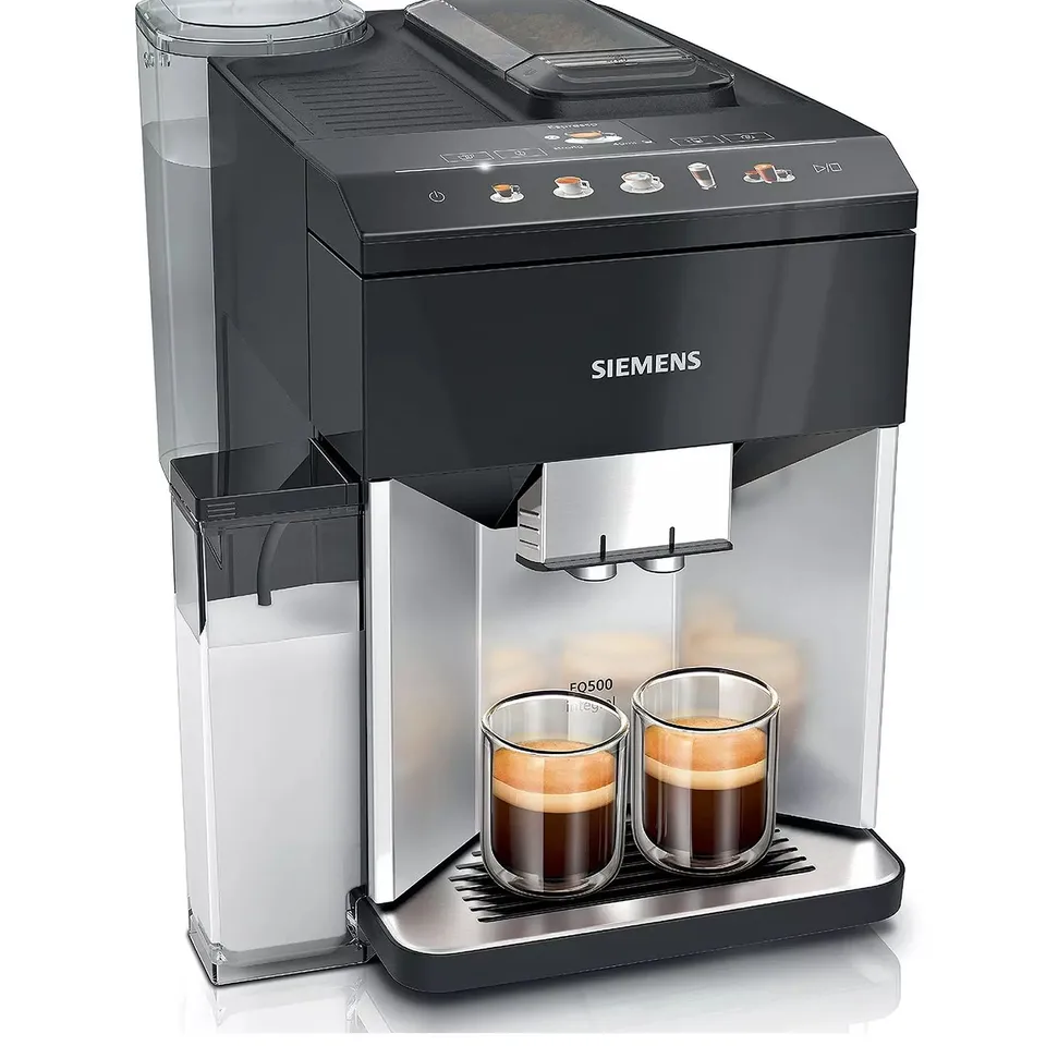 BOXED SIEMENS TQ513GB1 BEAN TO CUP FREESTANDING COFFEE MACHINE - COLLECTION ONLY RRP £629