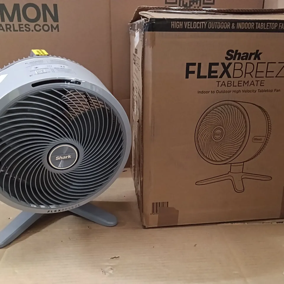 BOXED SHARK FLEX BREEZE TABLEMATE FAN FA15OUK