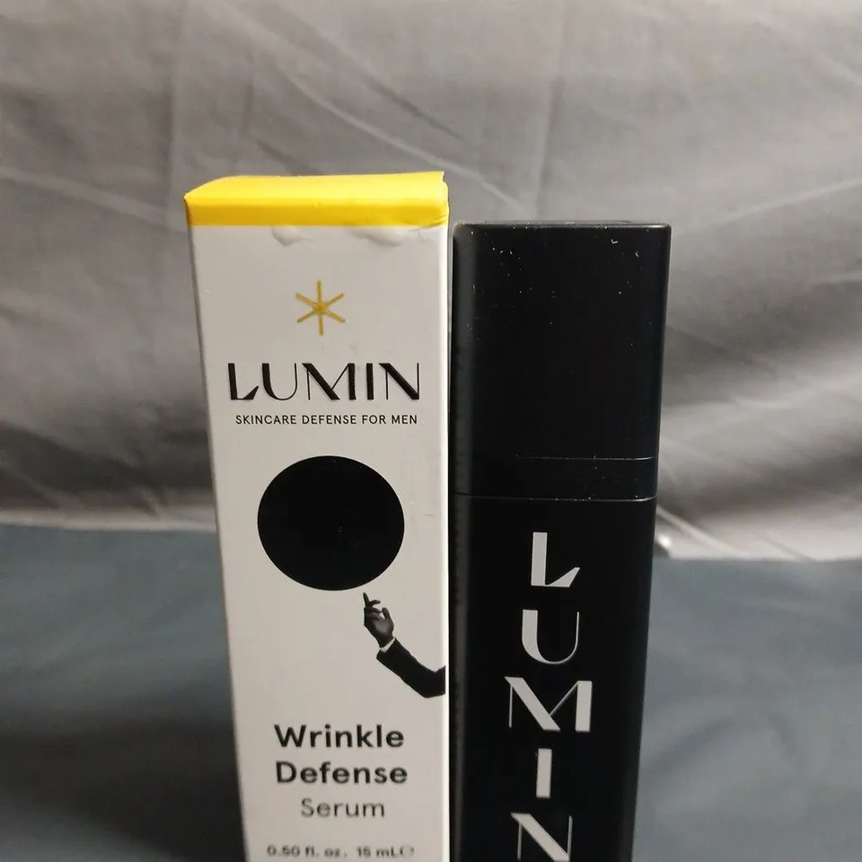 LUMIN WRINKLE DEFENSE SERUM FOR MEN – FACIAL SKIN CARE