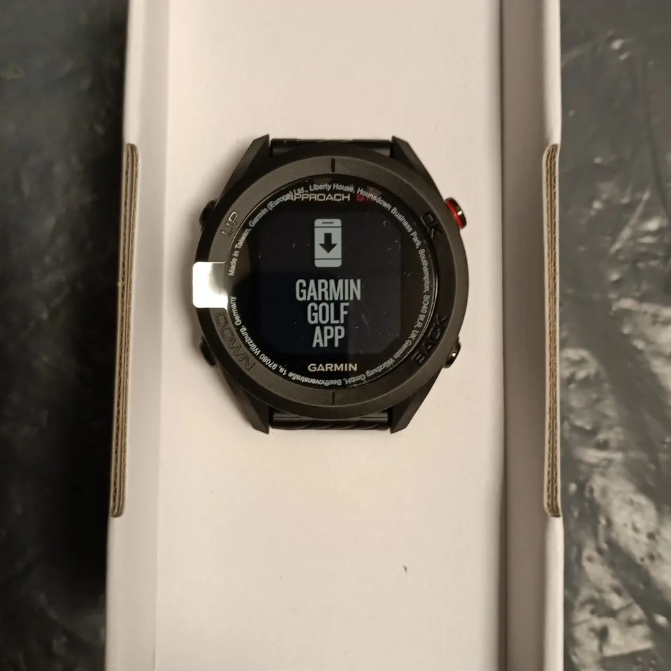 GARMIN APPROACH S12 GPS GOLF WATCH – BOXED