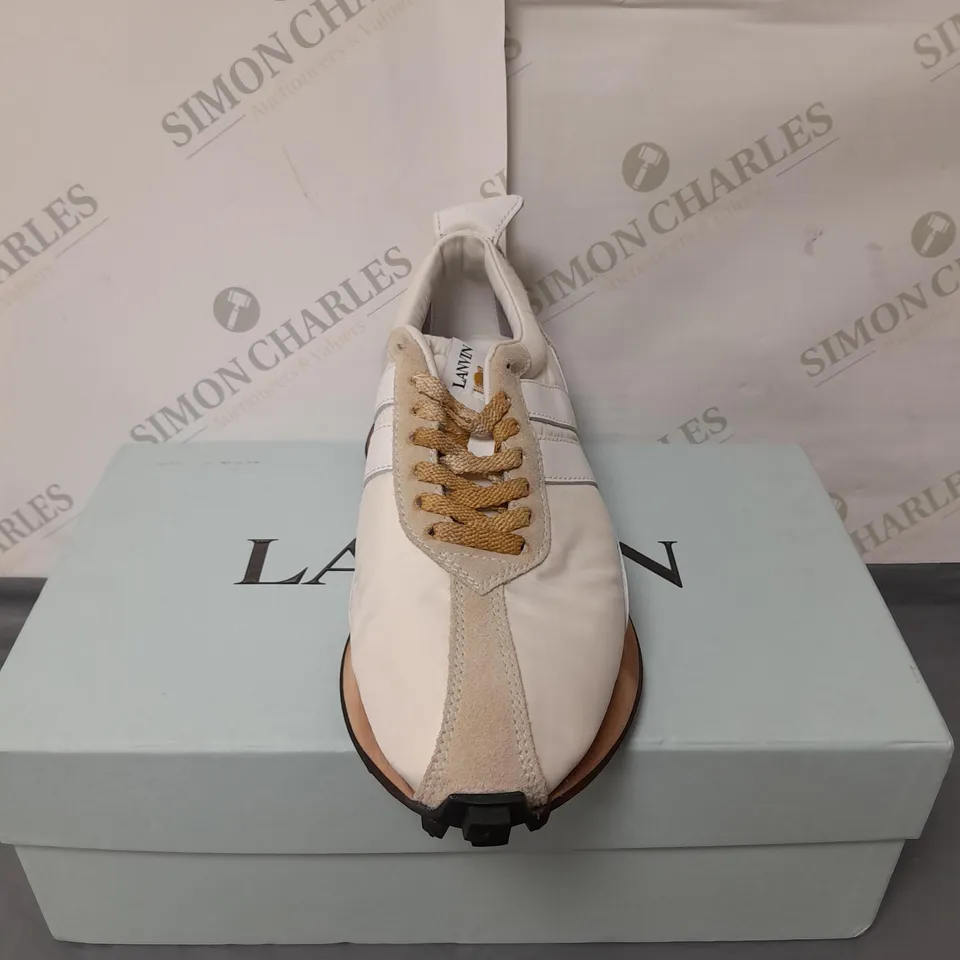 LANVIN PARIS LADIES TRAINERS WHITE SIZE EU 41