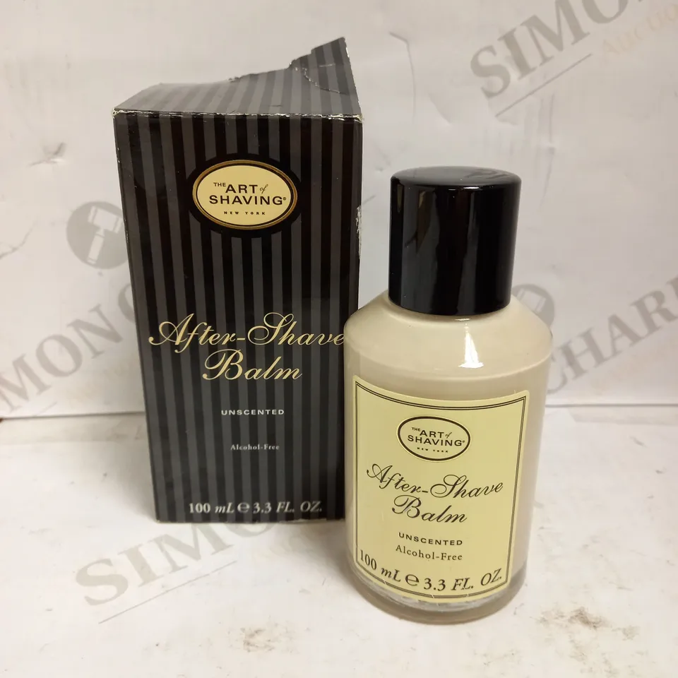 THE ART OF SHAVING AFTER SHAVE BALM UNSCENTED 100ML
