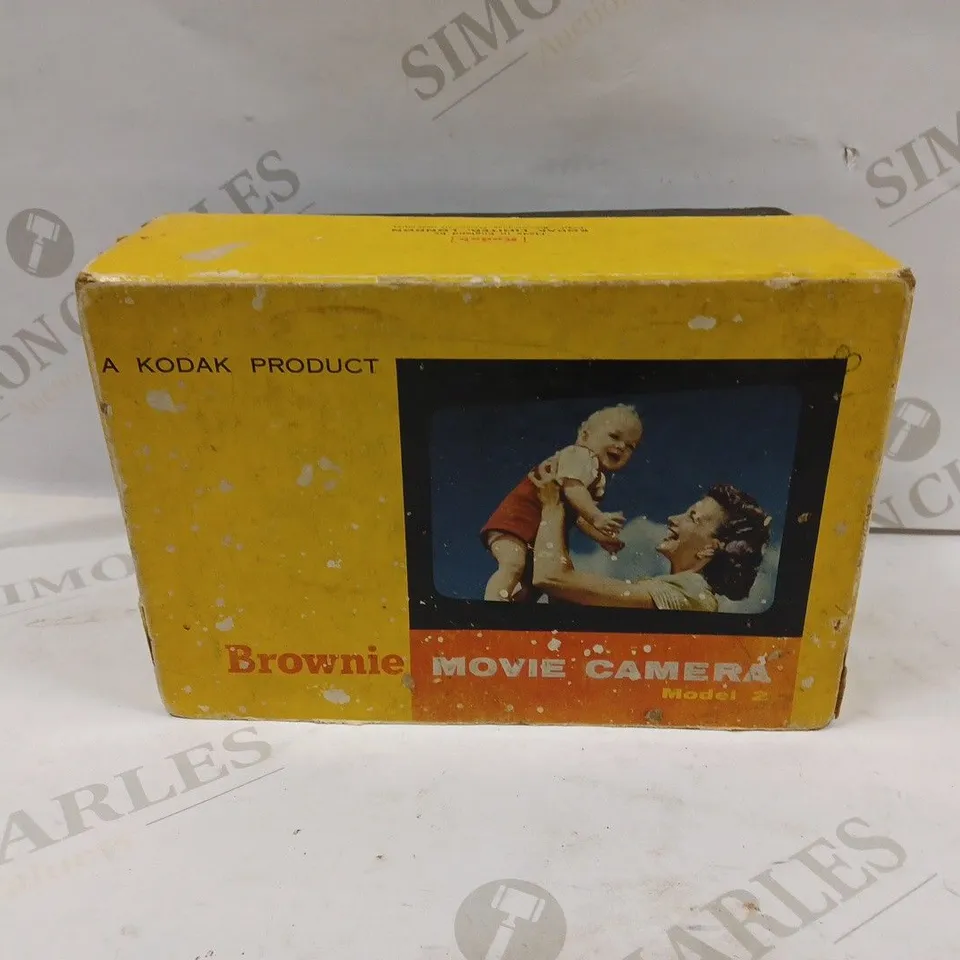 BOXED KODAK BROWNIE MOVIE CAMERA MODEL 2 