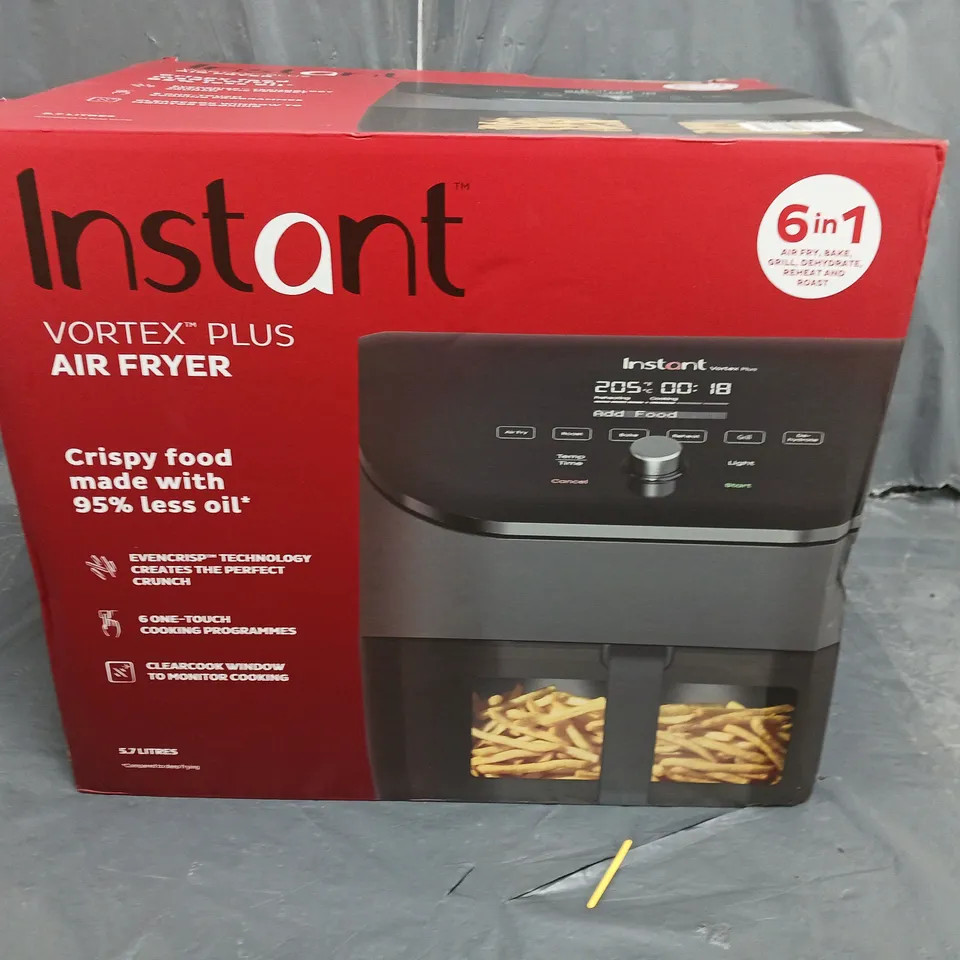 BOXED INSTANT VORTEX PLUS AIR FRYER