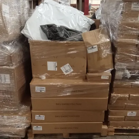 PALLET OF ASSORTED FURNITURE, HOUSEHOLD GOODS & PRODUCTS