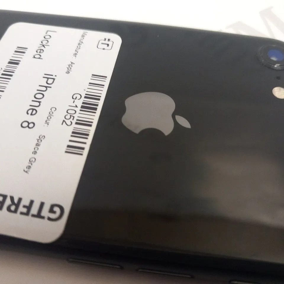 APPLE IPHONE 8 IN SPACE GREY - LOCKED TO ICLOUD