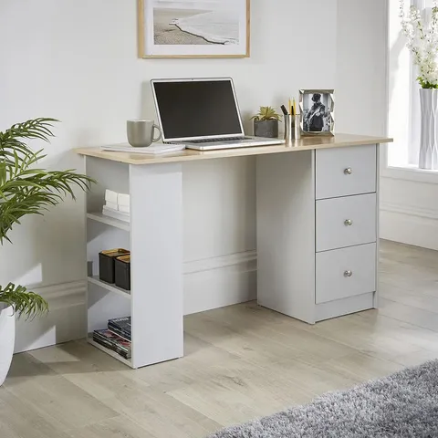 BOXED JEYLAJI 120CM RECTANGULAR COMPUTER DESK 