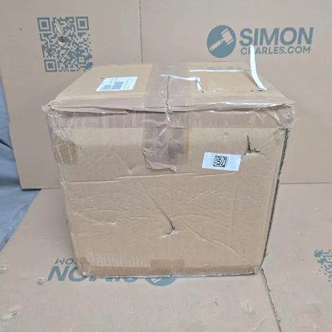 GARDEN STORIES OUTDOOR SOLAR LEAF PATTERN ROUND LANTERN 