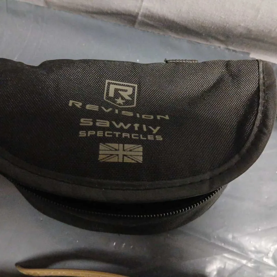 REVISION SAWFLY SPECTACLES – EYE PROTECTION GLASSES WITH CASE