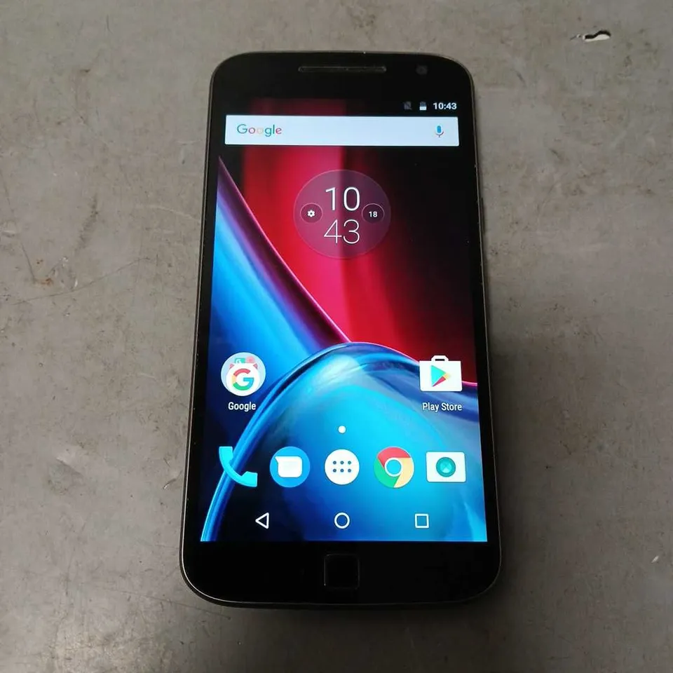 MOTOROLA MOTO G4 PLUS SMARTPHONE IN BLACK