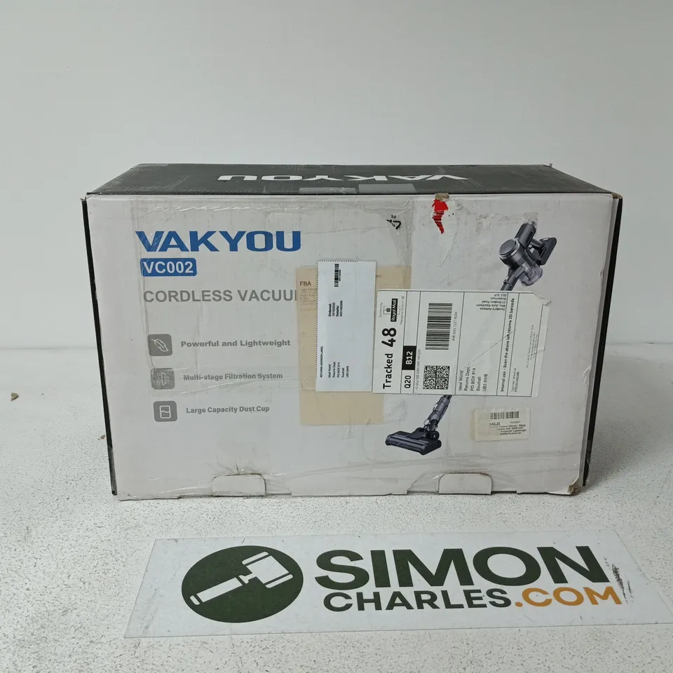 VAKYOU VC002 CORDLESS VACUUM CLEANER